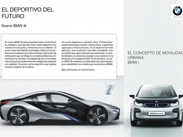 tríptico BMW